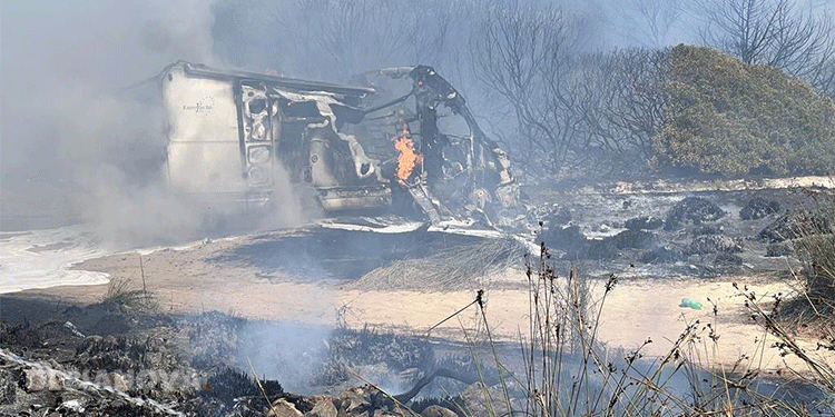 Tragedia a Bados. Esplode un camper. Morto un bambino di 11 anni
