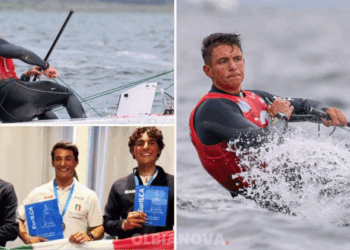 Olbia.  Enrico Tanferna terzo agli Europei di vela Ilca 7