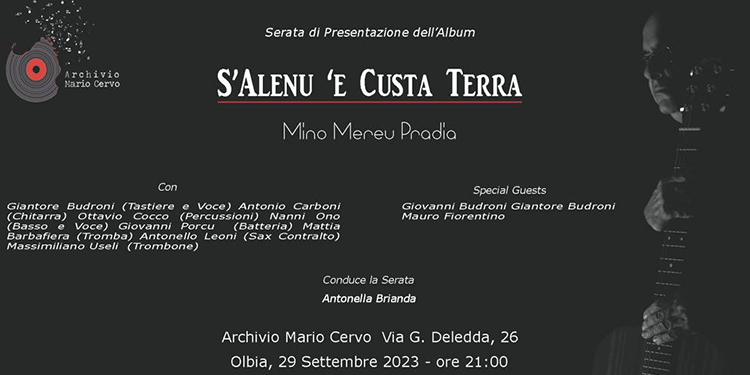 Olbia. Serata di musica con Mino Mereu